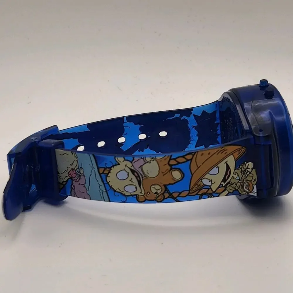 Vtg Rugrats The Movie Watch '98 Viacom Vintage Talking Tommy Pickle Dead Battery